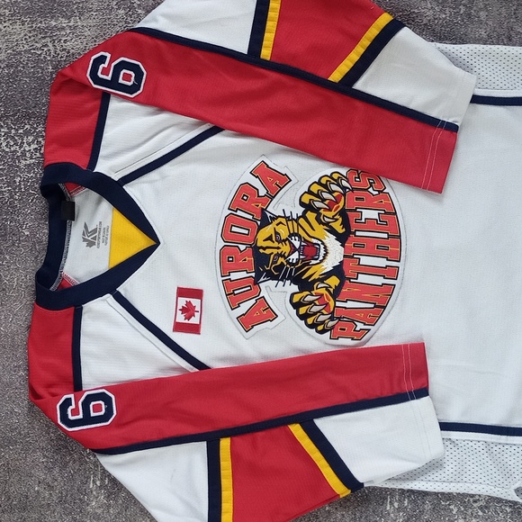 Aurora Panthers #66 Hartman Hockey Jersey HOME - Picture 4 of 7